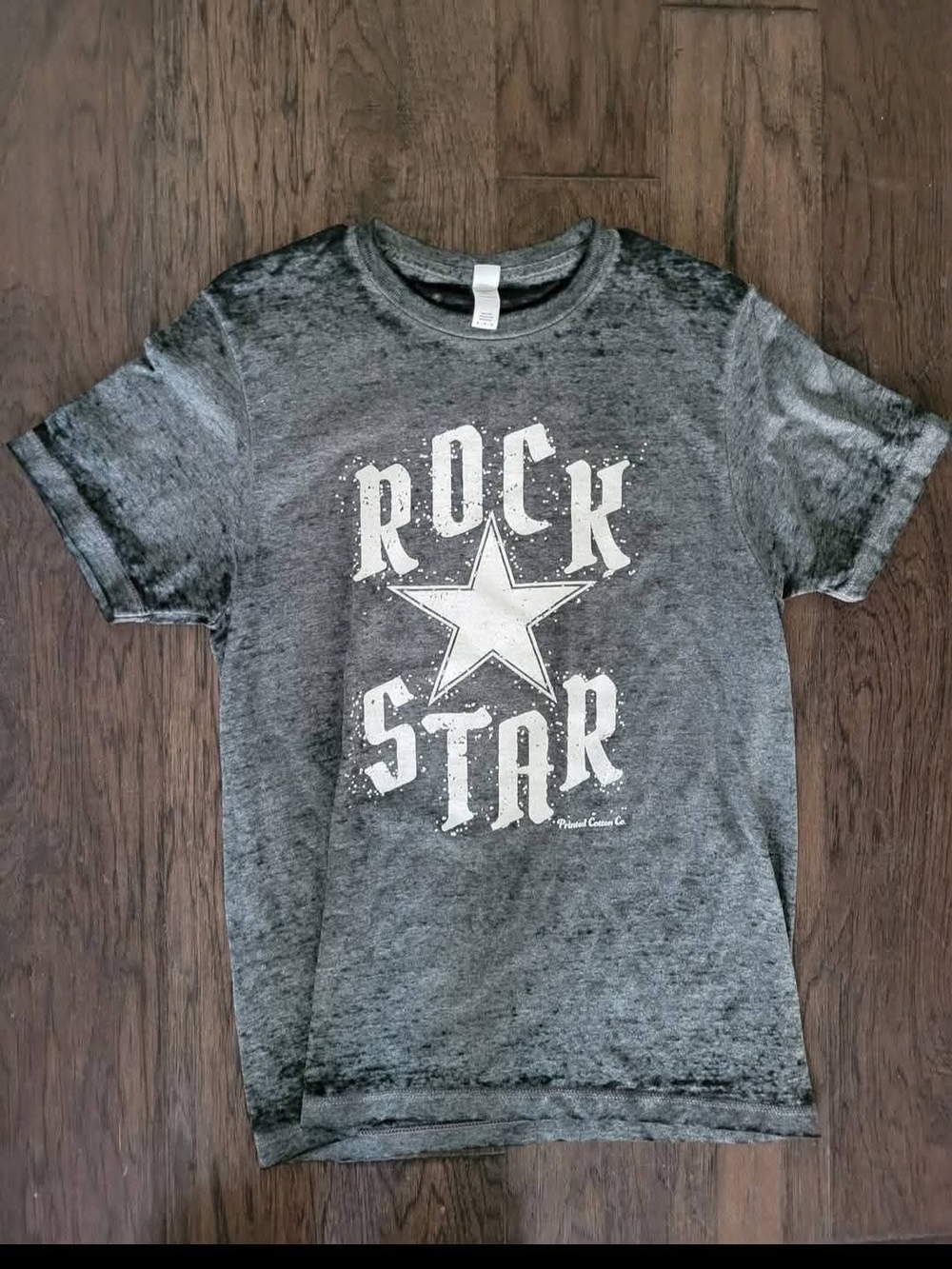 Kids Gray 'Rock Star' Graphic Tee